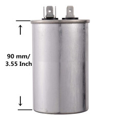 BOJACK 35uf 370 450 V AC CBB65 Condensateur rond de démarrage moteur et ventilateur 35 MFD 10000 AFC