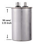 BOJACK 35uf 370 450 V AC CBB65 Condensateur rond de démarrage moteur et ventilateur 35 MFD 10000 AFC BOJACK 35uf 370 450 V AC CBB65 Condensateur rond de démarrage moteur et ventilateur 35 MFD 10000 AFC
