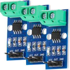AZDelivery 3X ACS712 5A Module capteur de Courant Plage Range Current Capteur Compatible avec Arduino et Raspberry Pi y Compris