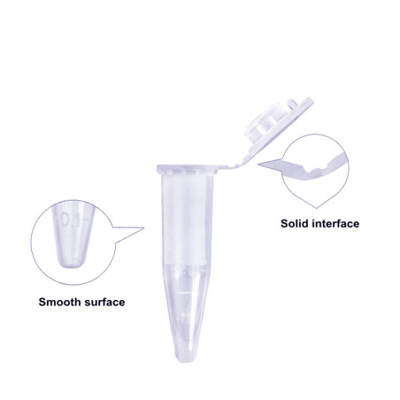 YouU Micro Centrifugeuse Tubes avec Bouchon Polypropylène 1.5ml 0.5ml 0.2 ml Gradué Microcentrifuge Tubes pour Plastique Test éc