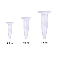 YouU Micro Centrifugeuse Tubes avec Bouchon Polypropylène 1.5ml 0.5ml 0.2 ml Gradué Microcentrifuge Tubes pour Plastique Test éc