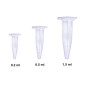 YouU Micro Centrifugeuse Tubes avec Bouchon Polypropylène 1.5ml 0.5ml 0.2 ml Gradué Microcentrifuge Tubes pour Plastique Test éc