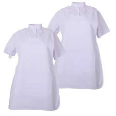 Misemiya - Colis 2 Unités - Nettoyage Tablier Travail Uniforme Nettoyage MÉDICAL Clinique VÉTÉRINAIRE SANITAIRE HOSPITALITÉ- Ref