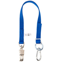 Kerbl Sangle d'attache Réglable_Bleue pour Cheval