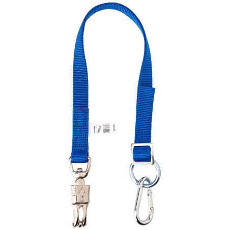 Kerbl Sangle d'attache Réglable_Bleue pour Cheval