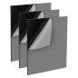 QEEYON Plaque Acrylique Noir 2mm, 3 Pcs Feuilles Acryliques 29,7 x 21cm, Feuilles en Acrylique avec Film Protecteur pour Cadre P QEEYON Plaque Acrylique Noir 2mm, 3 Pcs Feuilles Acryliques 29,7 x 21cm, Feuilles en Acrylique avec Film Protecteur pour Cadre P