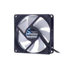 Fractal Design Silent Series R3 White - Fan d'ordinateur - 92 millimètres - 1500 RPM - Optimisé pour Un débit d'air élevé - Câbl