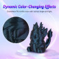 FLASHFORGE Filament pour Imprimante 3D PLA Caméléon Filament changeant de couleur 1.75mm, change de couleur avec la lumière et l FLASHFORGE Filament pour Imprimante 3D PLA Caméléon Filament changeant de couleur 1.75mm, change de couleur avec la lumière et l