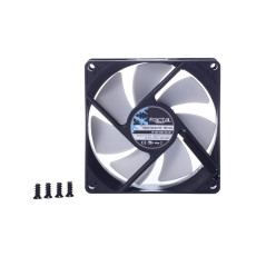 Fractal Design Silent Series R3 White - Fan d'ordinateur - 92 millimètres - 1500 RPM - Optimisé pour Un débit d'air élevé - Câbl