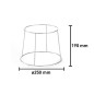 HENDI 480502 Support plateau de fruits de mer