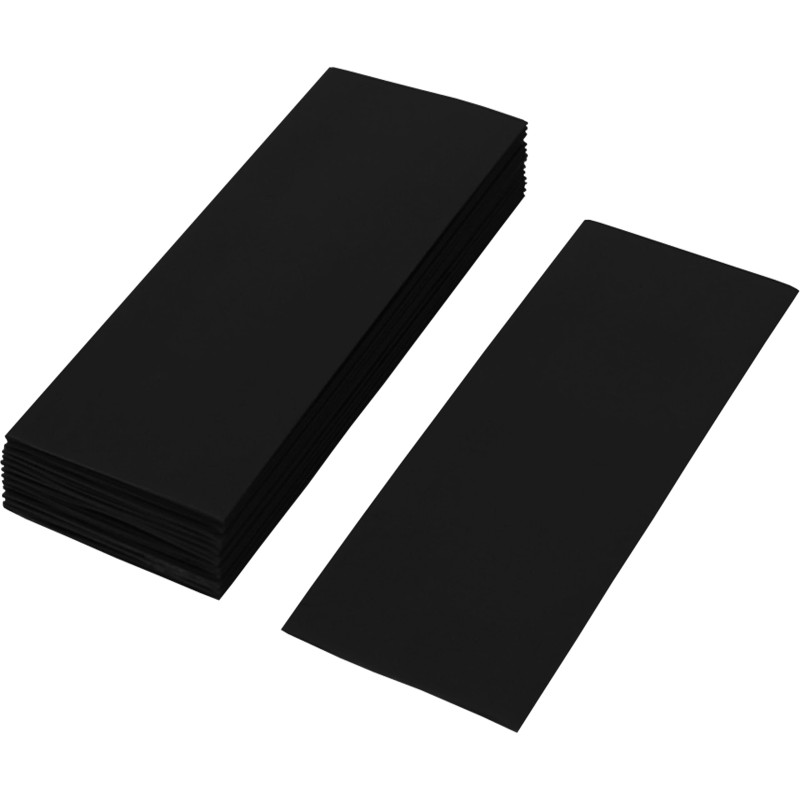 ISOLATECH 30 pcs. Gaine thermorétractable en PVC coupée en morceaux de 72mm noir sans colle Dimension plate 30mm (Ø19,1mm) 2:1 i ISOLATECH 30 pcs. Gaine thermorétractable en PVC coupée en morceaux de 72mm noir sans colle Dimension plate 30mm (Ø19,1mm) 2:1 i