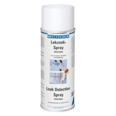 WEICON Spray Détecte-Fuites visqueux / 400 ml/détection facile des fuites dans les conduites sous pression/moussant/pour les end