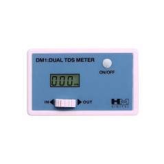HM Digital DM-1 - Moniteur double TDS en ligne, plage ppm : 0-9990, +/-2% de précision de lecture