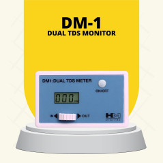HM Digital DM-1 - Moniteur double TDS en ligne, plage ppm : 0-9990, +/-2% de précision de lecture
