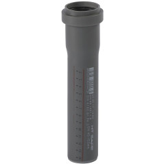 Ostendorf Tube HTsafe 171000, Gris, DN40x150mm