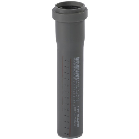 Ostendorf Tube HTsafe 171000, Gris, DN40x150mm