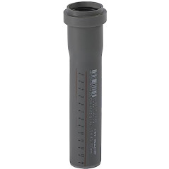 Ostendorf Tube HTsafe 171000, Gris, DN40x150mm