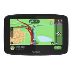 Tomtom GPS Voiture GO Essential, 6 Pouces, Info Trafic, Essai des Alertes de Zones de Danger, Cartes UE, Mise à Jour Via WiFi, A