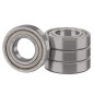 XiKe 6206ZZ Roulement à billes 30x62x16mm Acier 100Cr6 - Double joint métallique, Prélubrifié, 6206-2Z Roulements à billes à gor XiKe 6206ZZ Roulement à billes 30x62x16mm Acier 100Cr6 - Double joint métallique, Prélubrifié, 6206-2Z Roulements à billes à gor
