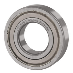 XiKe 6206ZZ Roulement à billes 30x62x16mm Acier 100Cr6 - Double joint métallique, Prélubrifié, 6206-2Z Roulements à billes à gor