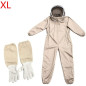 Leling Combinaison D'apiculteur, Costume D'apiculture Professionnelle avec Gants & Voile De Protection, Combinaison Apicole pour Leling Combinaison D'apiculteur, Costume D'apiculture Professionnelle avec Gants & Voile De Protection, Combinaison Apicole pour