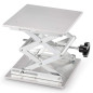 stonylab Table Élévatrice de Laboratoire, Table de Levage Plate-Forme de Laboratoire en Acier Inoxydable, 250 x 250 mm, Hauteur stonylab Table Élévatrice de Laboratoire, Table de Levage Plate-Forme de Laboratoire en Acier Inoxydable, 250 x 250 mm, Hauteur
