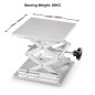 stonylab Table Élévatrice de Laboratoire, Table de Levage Plate-Forme de Laboratoire en Acier Inoxydable, 250 x 250 mm, Hauteur stonylab Table Élévatrice de Laboratoire, Table de Levage Plate-Forme de Laboratoire en Acier Inoxydable, 250 x 250 mm, Hauteur