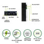 Tecnoware Power Systems - Onduleur Hybride Solaire 3500VA, Onde Sinusoïdale Pure, MPPT 120V-450V, Chargeur de Batterie Intellige Tecnoware Power Systems - Onduleur Hybride Solaire 3500VA, Onde Sinusoïdale Pure, MPPT 120V-450V, Chargeur de Batterie Intellige