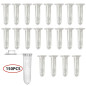 HUAZIZ 150 Pcs Micro Centrifugeuse Tubes, 2ml Clear Micro Plastic Tube,Coniques Tube à Essai Gradué Labo,Rond Micro Centrifugeus HUAZIZ 150 Pcs Micro Centrifugeuse Tubes, 2ml Clear Micro Plastic Tube,Coniques Tube à Essai Gradué Labo,Rond Micro Centrifugeus