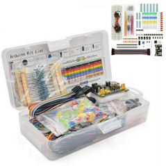 ZHITING Kit de démarrage 1set pour Composants électroniques Breadboard LED Buzzer résistance Transistor