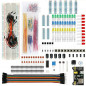 ZHITING Kit de démarrage 1set pour Composants électroniques Breadboard LED Buzzer résistance Transistor ZHITING Kit de démarrage 1set pour Composants électroniques Breadboard LED Buzzer résistance Transistor