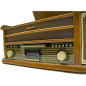 Roadstar HIF-1993BT Platine Vinyle Vintage 3 Vitesses 33/45/78, Radio FM, Lecteur CD/CDR/CDRW/CD-MP3, Cassette, Bluetooth, USB F Roadstar HIF-1993BT Platine Vinyle Vintage 3 Vitesses 33/45/78, Radio FM, Lecteur CD/CDR/CDRW/CD-MP3, Cassette, Bluetooth, USB F
