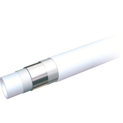 SOMATHERM FOR YOU, Couronne de tube multicouche 10m Ø16mm - Installation facile pour réseaux d'eau potable et chauffage - Finiti