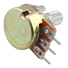 HALJIA 5 pcs potentiomètre 5 K Ohm Compatible avec Arduino Raspberry Pi et d'autres projets avec axe moleté