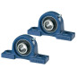 DOJA Barcelona | Palier Roulement UCP 205 | 2 Roulement De Bloc d'Oreiller | ⌀ Arbre 25mm | Corps de Palier en Fonte | Roulement DOJA Barcelona | Palier Roulement UCP 205 | 2 Roulement De Bloc d'Oreiller | ⌀ Arbre 25mm | Corps de Palier en Fonte | Roulement