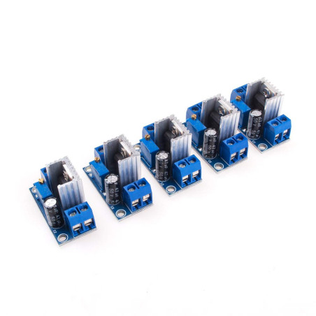 ANGEEK LM317 Régulateur de tension DC-DC 1,5 A 1,2 ~ 37 V