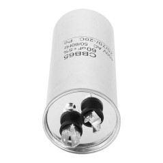 Condensateur, CBB65 60UF 450V condensateur démarrage moteur AC compresseur CBB65 450V 60UF démarrage condensateur