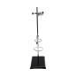 MissZM Support de Retort de Laboratoire pour extraction de titrage avec pince de burette et 2 colliers de serrage pour flasque, 