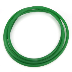 Courroie Ronde en Polyuréthane Verte Ceinture en PU pour Transmission 2 15mm (10mm)