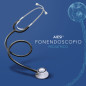 AIESI® Stéthoscope Pédiatrique Professionnel à deux têtes en noir DOCTOR BABY SCOPE, Garantie 24 mois AIESI® Stéthoscope Pédiatrique Professionnel à deux têtes en noir DOCTOR BABY SCOPE, Garantie 24 mois