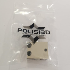 Bloc de chauffage en cuivre plaqué haute température compatible avec imprimante 3D Volcano Hotend PT100 DDB (cuivre)