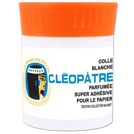 CLEOPATRE- Pot de colle blanche à l'amande- Édition Collector 90 ans format 35 g