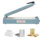 Hanchen Machine de Scellage Thermique 400mm/15.7inch Machine de Cachetage Scelleur de Sac pour Film Composite/Film Stratifié/Emb