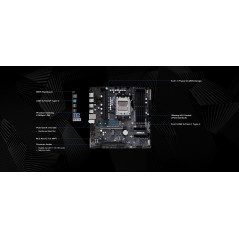 ASROCK B650M Phantom Gaming Lightning AM5 mATX DDR5