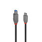 Câble USB 3.2 Type C vers B, 5Gbit/s, Anthra Line, 1m Câble USB 3.2 Type C vers B, 5Gbit/s, Anthra Line, 1m