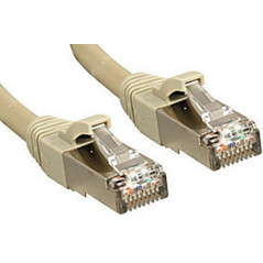 Lindy Câble réseau Patch Cat.6 S/FTP PIMF Premium, cuivre, LSOH, 500MHz, Gris, 15m