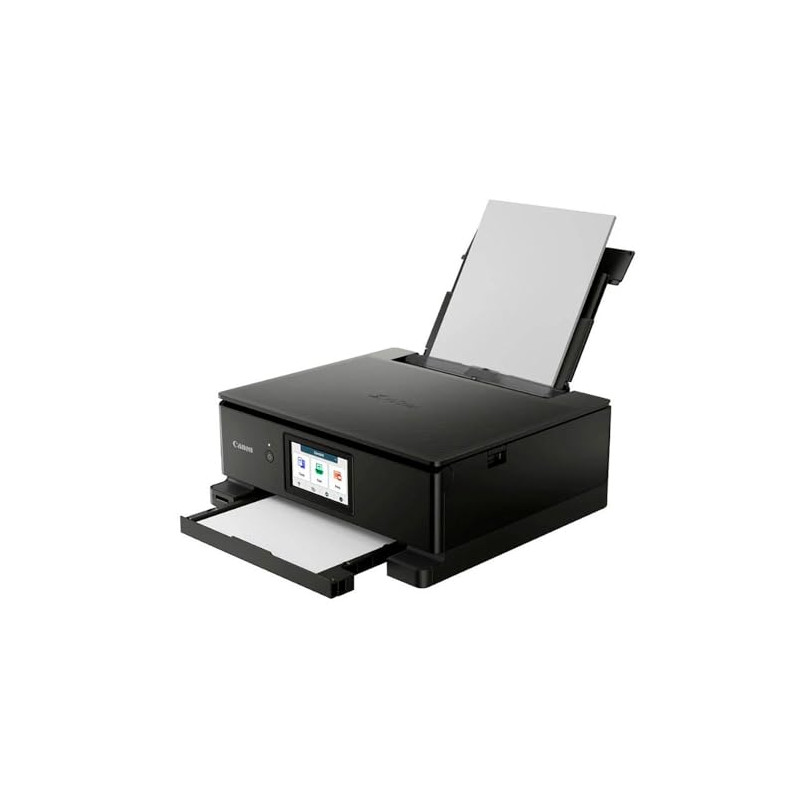 Canon PIXMA TS8750 Imprimante Photo et bureautique Multifonction Copie Jet d'encre Couleur WiFi Recto-Verso et Scanner, 6 Cartou Canon PIXMA TS8750 Imprimante Photo et bureautique Multifonction Copie Jet d'encre Couleur WiFi Recto-Verso et Scanner, 6 Cartou