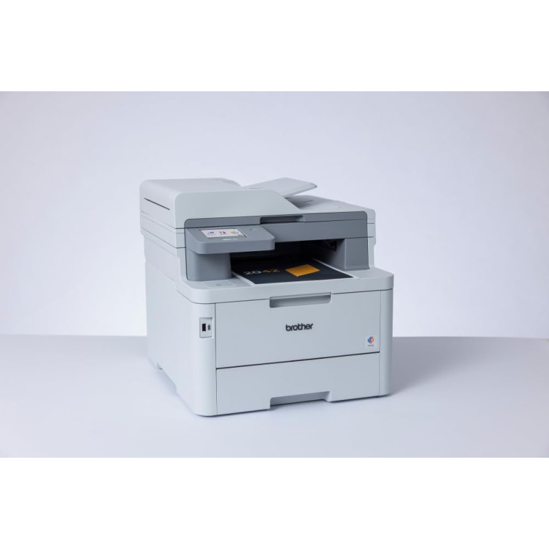 Brother MFC-L8390CDW Imprimante Multifonction 4 en 1 (Impression-Scan-Copie-Fax) Laser Couleur Technologie LED Recto-Verso WiFi-