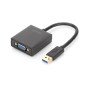 DIGITUS USB 3.0 vers VGA Adapter, 1080p Input USB, Output VGA DIGITUS USB 3.0 vers VGA Adapter, 1080p Input USB, Output VGA