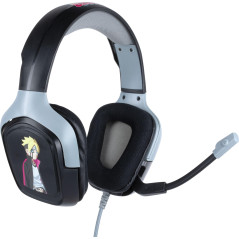 Konix Boruto Naruto Next Generations Casque Gaming Filaire PS4, PS5, Switch et Xbox - Microphone 45° - Câble 1,5 m - Prise Jack